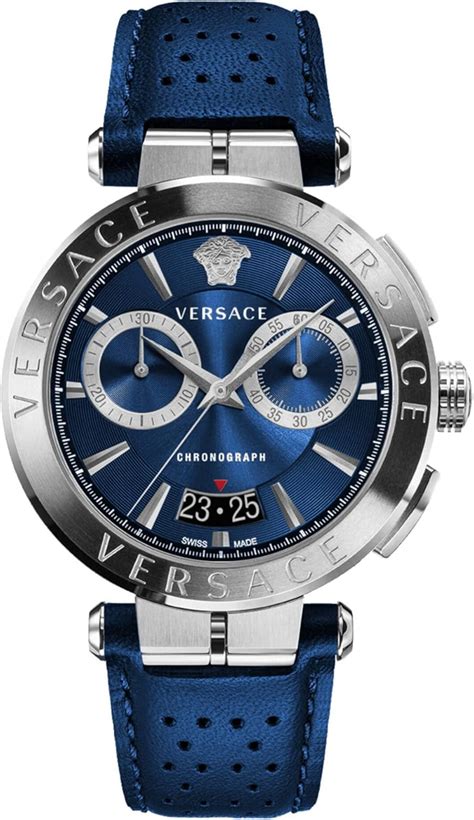 versace aion chronograph men's watch|versace watch instructions.